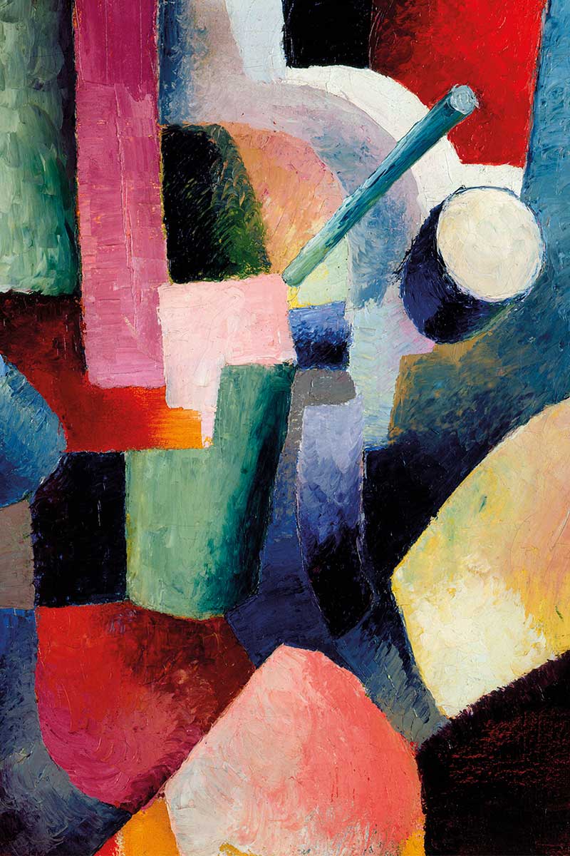 wilhelm hack museum ludwigshafen orphismus Delaunay Apollinaire august macke farbige formen