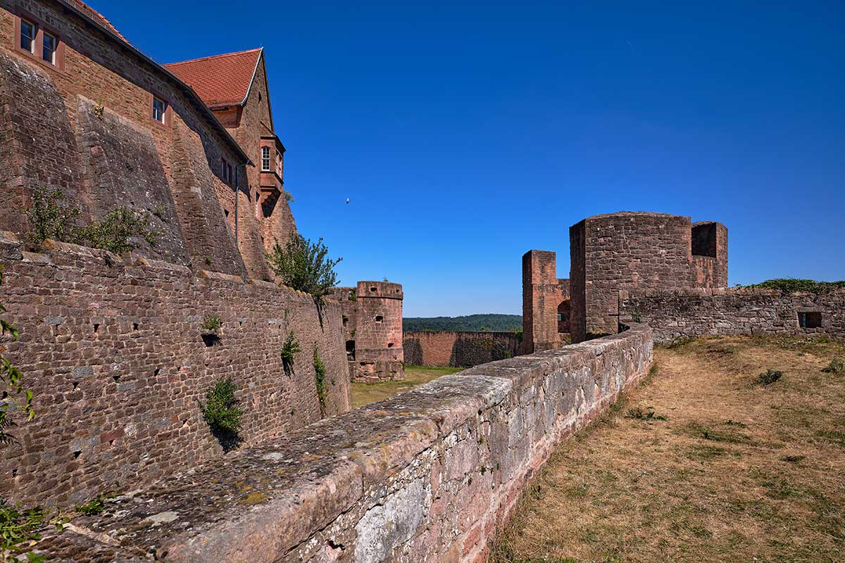 burg breuberg odenwald schlösser hessen