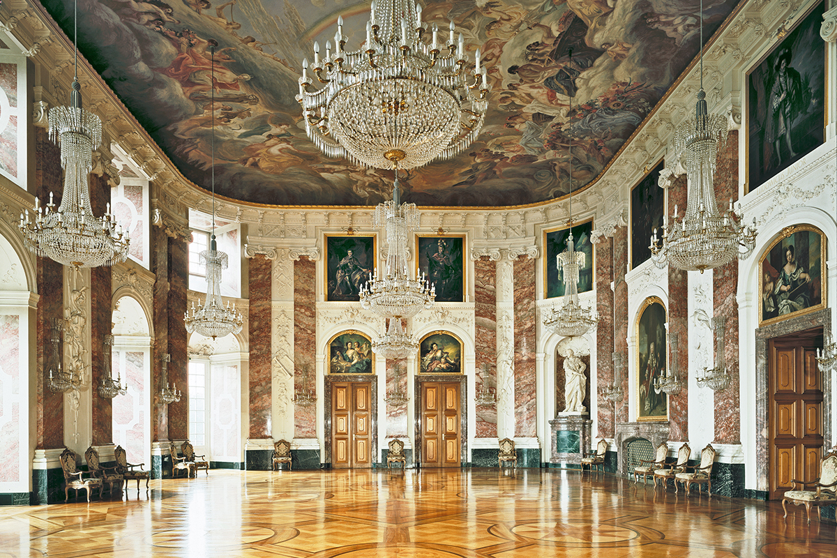 schlösser gärten baden-württemberg schloss mannheim kurfürst Carl Philipp rittersaal