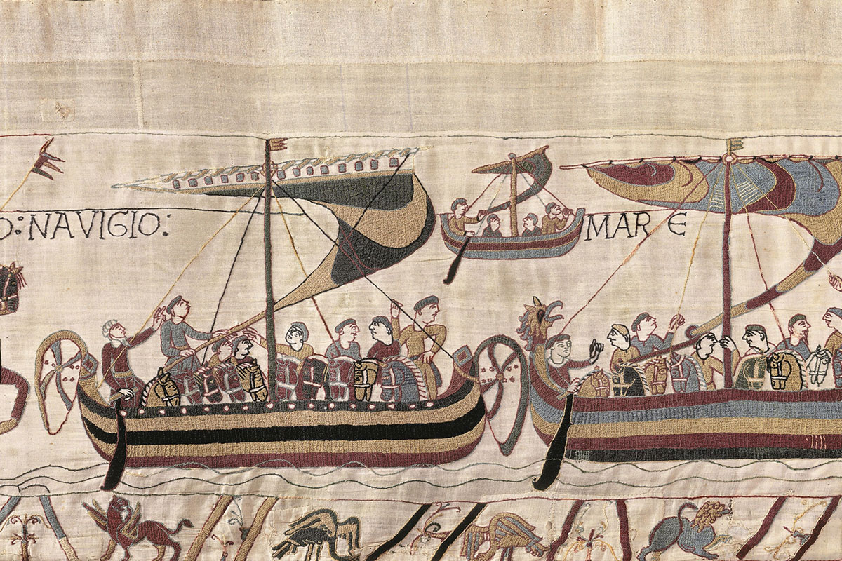 Reiss-Engelhorn-Museen Normannen Teppich Bayeux Reiss-Engelhorn-Museen Normannen Teppich Bayeux
