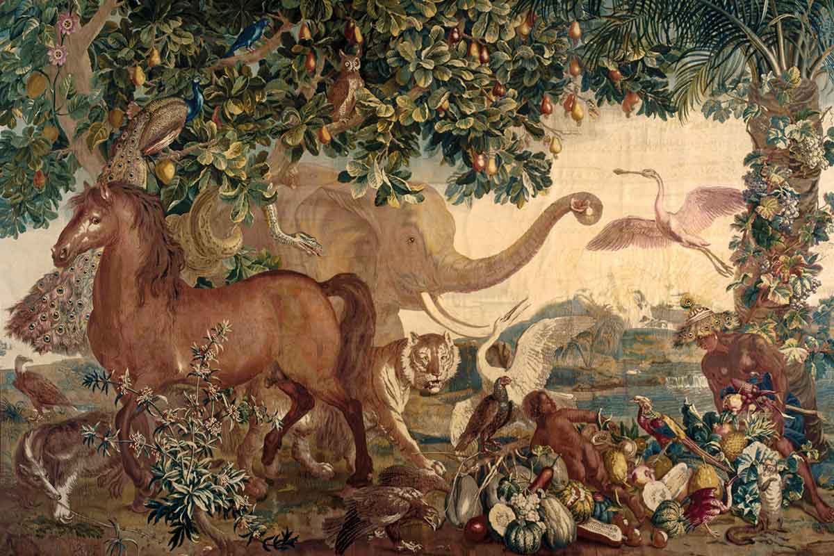 mannheim schloss barock tapisserie gobelin wandteppich neu indien serie mannheim schloss barock tapisserie gobelin wandteppich neu indien serie