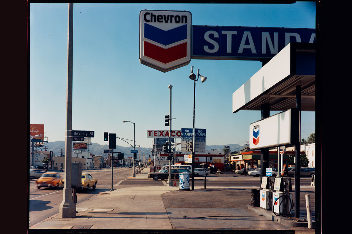 wilhelm hack museum street life Stephen Shore La Brea Avenue and Beverly Boulevard Los Angeles