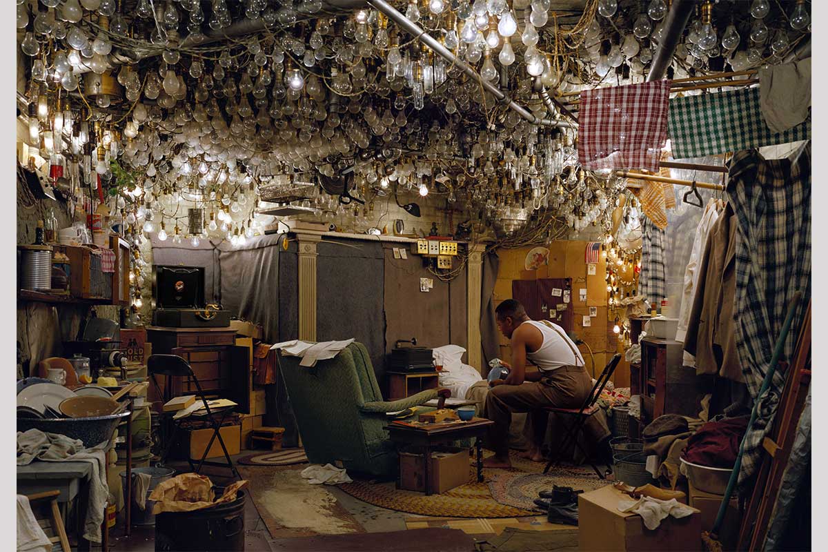 Jeff Wall, After „Invisible Man“ by Ralph Ellison, the Prologue, 1999-2001. Jeff Wall, After „Invisible Man“ by Ralph Ellison, the Prologue, 1999-2001.